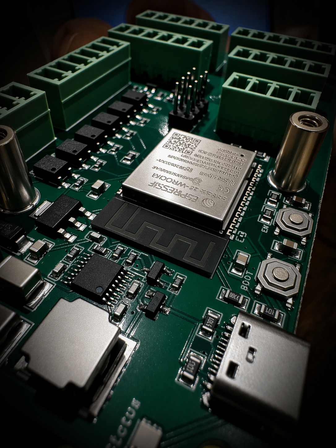 An interface board prototype PCB example project